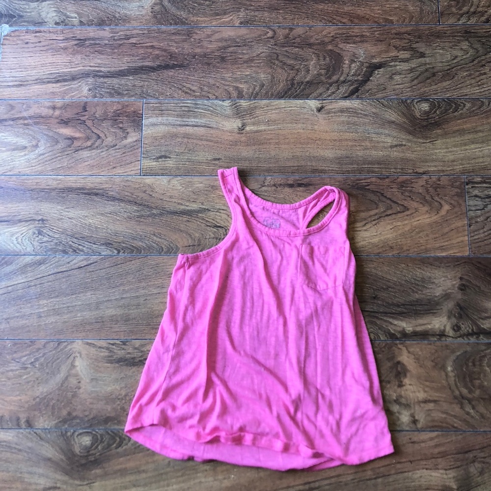 a pink kids tank